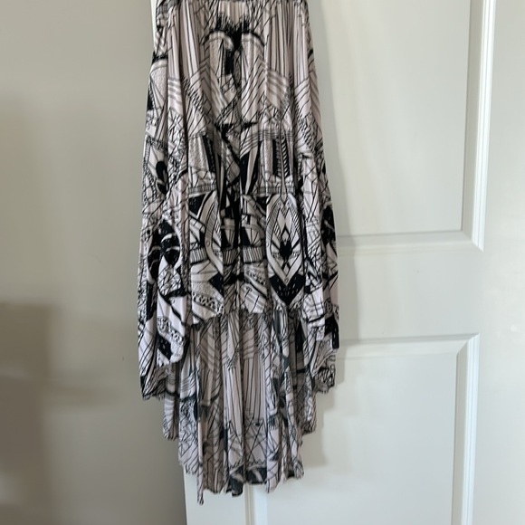 Free People La Mar Hi Lo Maxi Racerback Dress w Pockets OVERSIZE Small - Picture 5 of 14